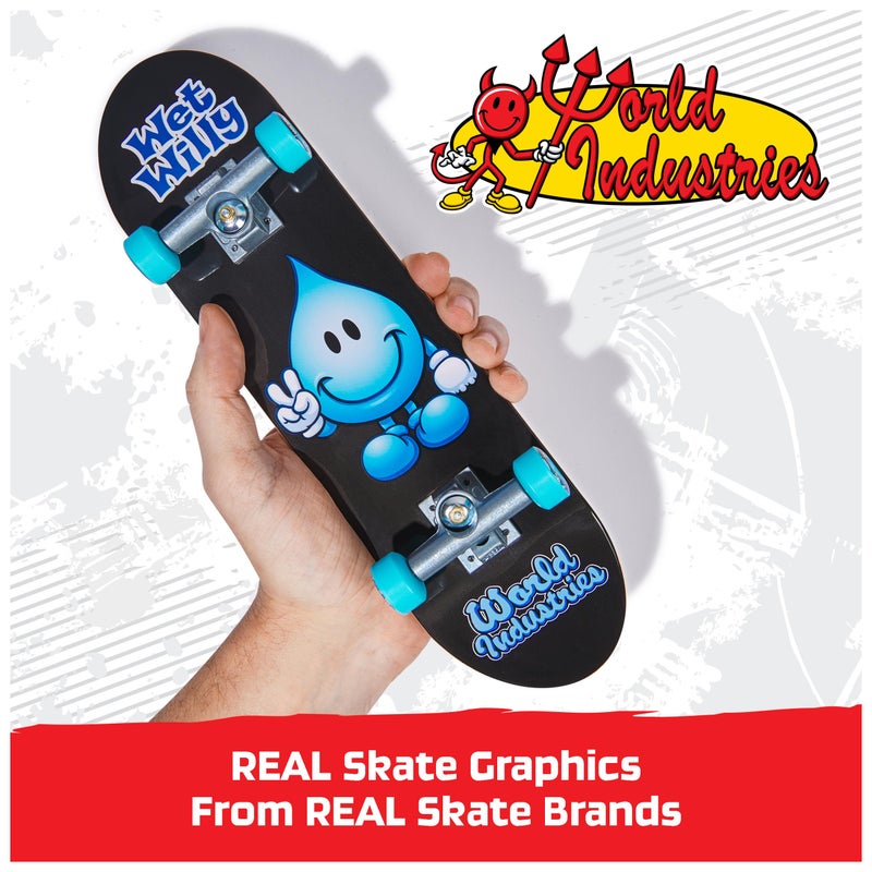 تيك ديك لوح اليد من شركة Tech Deck World Industries؛ ألعاب تزلج صغيرة أصلية للأطفال للأولاد والبنات من سن 6 سنوات فما فوق (للاستخدام اليدوي فقط) - Image 3